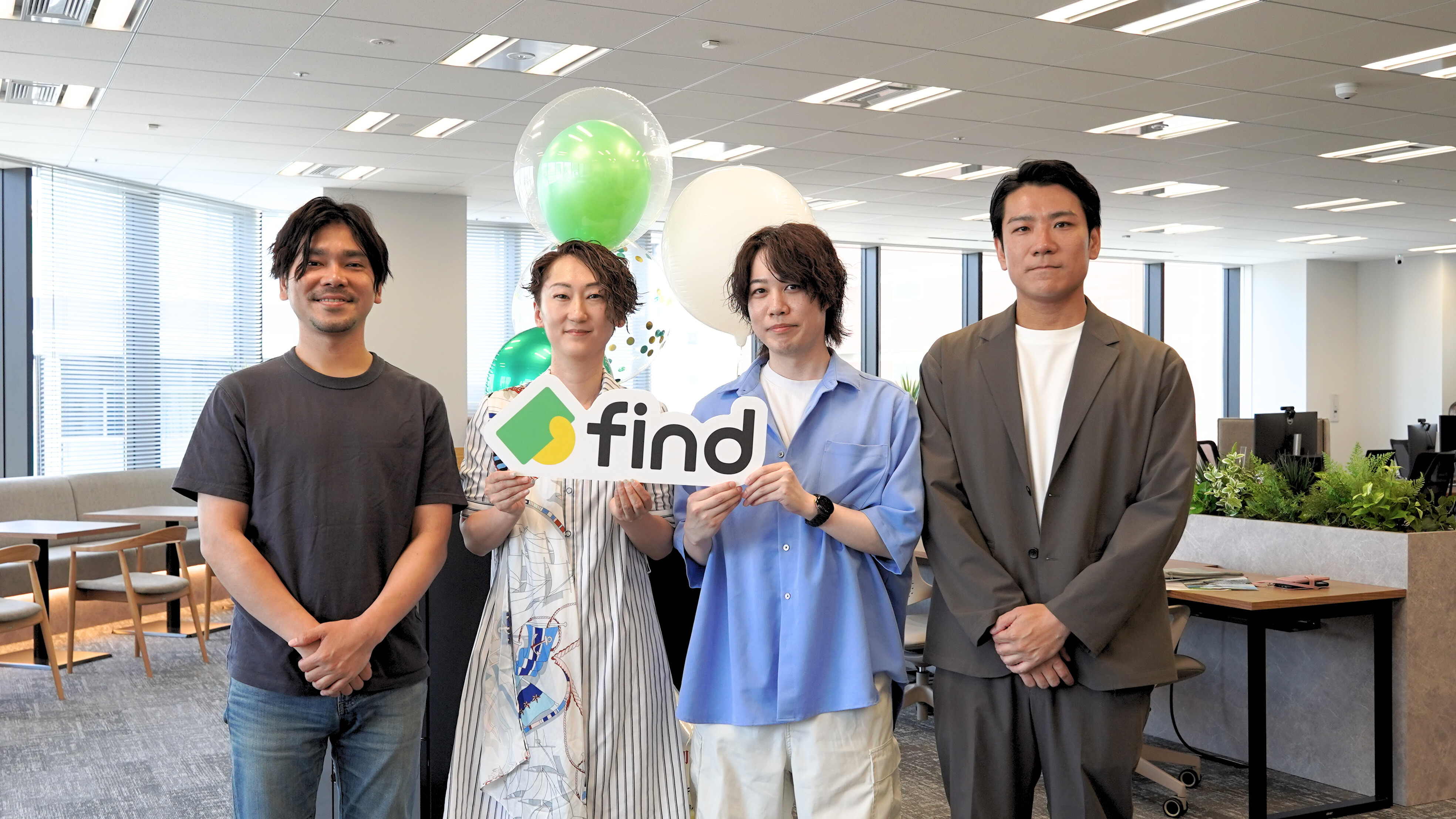 受講した二人と担当Management Partnerの村上と山田 修平