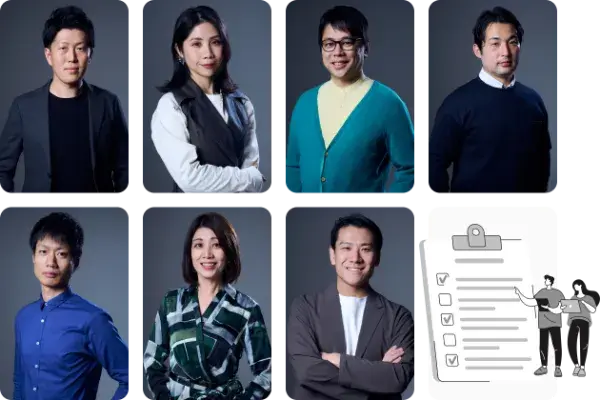 経営・マネジメント経験豊富なトレーナー陣